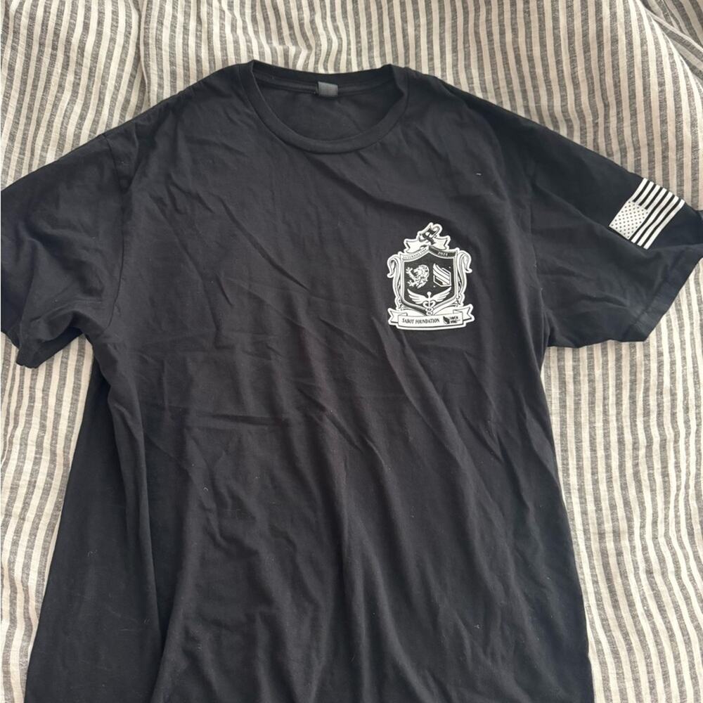 Black Graphic T-Shirt men Savot Ravenwing men’s large